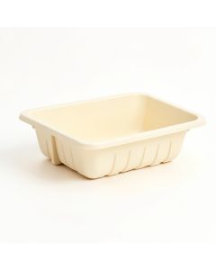 Elm Dale Empty Railing Planter With Integral Brackets - Cream (synthetic illustration; no displayed measurements)