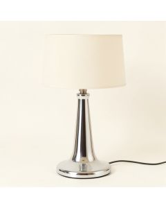 Wargo 27.5 '' Chrome Table Lamp Set (synthetic illustration; no displayed measurements)