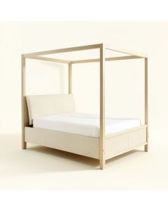 Effingham Low Profile Four Poster Bed (synthetic illustration; no displayed measurements)