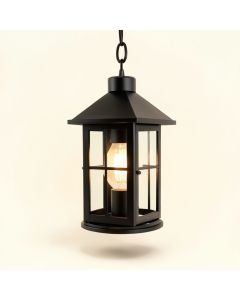 Westwood Black Outdoor Hanging Lantern (synthetic illustration; no displayed measurements)