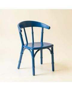Field Bridge Small Chair - Blue (synthetic illustration; no displayed measurements)
