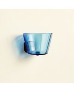 Briar Dale Wall Sconce Mounted On A Plain Wall - Blue (synthetic illustration; no displayed measurements)