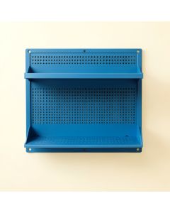 Juniper Crossing Empty Wall-Mounted Tool Organizer Panel - Blue (synthetic illustration; no displayed measurements)