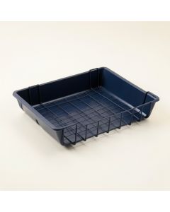 Glen Falls Empty Under-Desk Cable Tray - Navy (synthetic illustration; no displayed measurements)