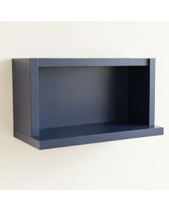 Moss Bend Wall-Mounted Shelf - Navy (synthetic illustration; no displayed measurements)