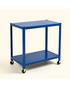 Oak Dale Empty Rolling Workshop Cart - Blue (synthetic illustration; no displayed measurements)