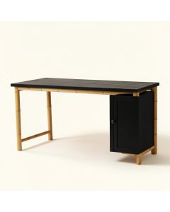 Maple Bluff Empty Workshop Workbench - Black (synthetic illustration; no displayed measurements)