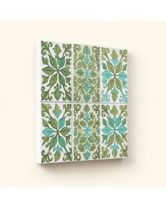 Bohemian Sea Tiles Viii Graphic Art On Wrapped Canvas (synthetic illustration; no displayed measurements)