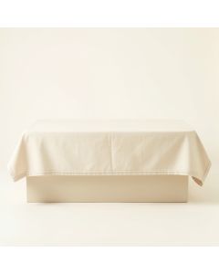 Lake Canyon Flat Bed Sheet - Cream (synthetic illustration; no displayed measurements)