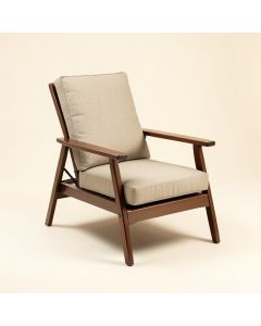 Firehouse One Chair With Cushions (synthetic illustration; no displayed measurements)