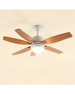 52 '' Daugherty 5 - Blade Ceiling Fan With Light Kit Included (synthetic illustration; no displayed measurements)