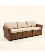 Tessio 4 Piece Rattan Sofa Seating Group With Cushions (synthetic illustration; no displayed measurements)