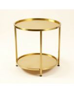 Round Metal Bar Cart (synthetic illustration; no displayed measurements)