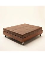 Futon Sofa Bed Faux Leather Futon Couch Convertible Futon Daybed Sleeper Couch (synthetic illustration; no displayed measurements)