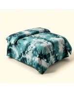 Star Inside Tie Dye Effect Print Surreal Soft Monochrome Graphic Duvet Cover Set (synthetic illustration; no displayed measurements)