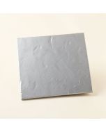 Linear Random Sized Metal Mosaic Tile In Silver (synthetic illustration; no displayed measurements)