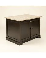 Clements Kitchen Island With Granite Top (synthetic illustration; no displayed measurements)