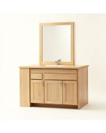 Bleeker 24 '' Single Bathroom Vanity Set (synthetic illustration; no displayed measurements)
