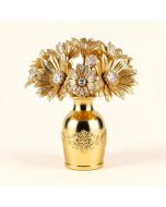 Mothers Day Gift - “ Sun Flowers In Vase Ornament ” Dipped (synthetic illustration; no displayed measurements)