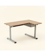 Series C Height Adjustable L-Shape Standing Desk (synthetic illustration; no displayed measurements)