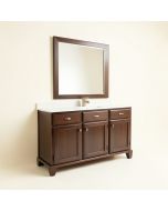 Trainor 58 '' Single Bathroom Vanity Set (synthetic illustration; no displayed measurements)