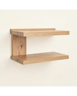 Sconce 2 Wall Shelf Set (synthetic illustration; no displayed measurements)