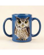 Zidane Adorable Owl Mother And Owl Kid Coffee Mug (synthetic illustration; no displayed measurements)
