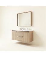 Albion 31 '' Wall-Mounted Single Bathroom Vanity Set (synthetic illustration; no displayed measurements)