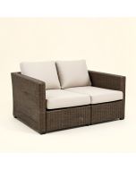 Felicidad Patio Sofa With Cushions (synthetic illustration; no displayed measurements)