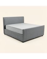 Sumter Upholstered Storage Sleigh Bed (synthetic illustration; no displayed measurements)