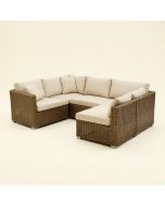 Aideliz Patio Sectional With Cushions (synthetic illustration; no displayed measurements)