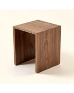 Sura Wood Block End Table (synthetic illustration; no displayed measurements)