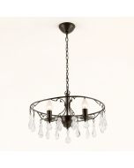 Birchley 2-Light Crystal Chandelier (synthetic illustration; no displayed measurements)