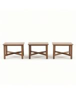 3 Piece Coffee Table Set (synthetic illustration; no displayed measurements)