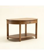 Blakeway 36 '' Half Moon Console Table (synthetic illustration; no displayed measurements)