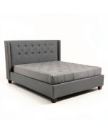 Frenchboro Queen Tufted Upholstered Low Profile Standard Bed (synthetic illustration; no displayed measurements)