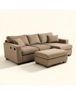 Mcclelland 96 '' Wide Sofa & Chaise With Ottoman (synthetic illustration; no displayed measurements)