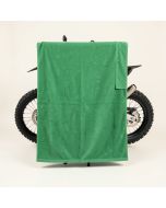 Lares Motocross Bike Off Roadmotorcross Motorcycle Motor Radical Silhouette Tricks Hand Towel (synthetic illustration; no displayed measurements)
