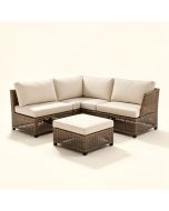 Pangkal Pinang Patio Sectional With Cushions (synthetic illustration; no displayed measurements)