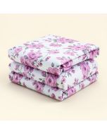 Flowery Purple Duvet Cover Set (synthetic illustration; no displayed measurements)