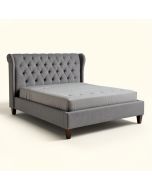 Harcrest Tufted Upholstered Standard Bed (synthetic illustration; no displayed measurements)