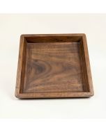 Square Wooden 2 Piece Accent Tray Set (synthetic illustration; no displayed measurements)