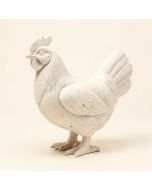 Malti Rustic Country Decor Hand Carved Chicken Sculpture (synthetic illustration; no displayed measurements)