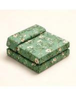 Botanical Floral Leaf 4 Piece Crib Bedding Set (synthetic illustration; no displayed measurements)