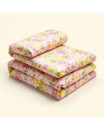 Vintage Floral 4 Piece Crib Bedding Set (synthetic illustration; no displayed measurements)
