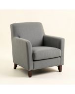 Angelea Upholstered Parsons Chair In Gray (synthetic illustration; no displayed measurements)