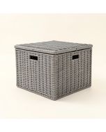 Rattan Deck Box (synthetic illustration; no displayed measurements)