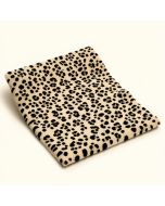 Allardt Animal Print Tufted Wool Beige/Black Area Rug (synthetic illustration; no displayed measurements)