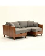 Baik 112 '' Wide Left Hand Facing Modular Sofa & Chaise (synthetic illustration; no displayed measurements)