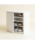 Two Row 10 Pair Shoe Storage Cabinet (synthetic illustration; no displayed measurements)